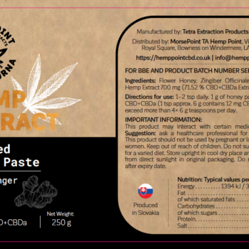 cbd honey with ginger