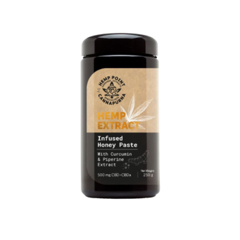 cbd honey with curcumin and piperine extract